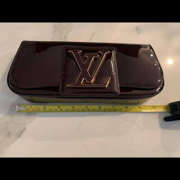 Louis Vuitton Sobe Burgundy Clutch - Picture 8 of 10